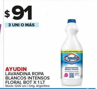 Carrefour Lavandina ayudin oferta