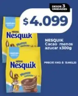 Supermayorista Vital Nesquik cacao menos azucar oferta