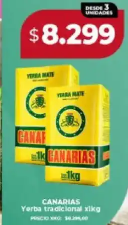 Supermayorista Vital Canarias yerba tradicional oferta
