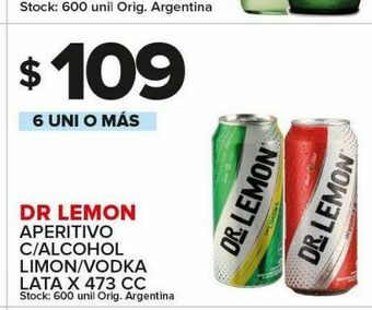 Carrefour Aperitivos dr. lemon oferta