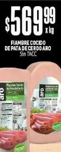 Makro Fiambre de pata de cerdeo aro oferta