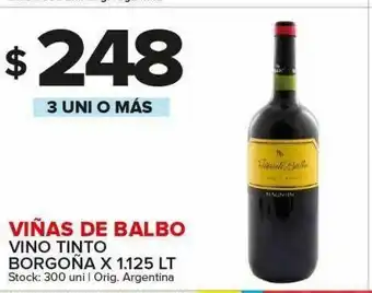 Carrefour Vino tinto viñas de balbo oferta