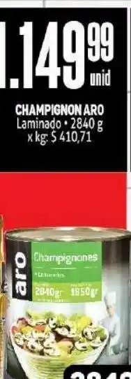 Makro Champiñones aro oferta