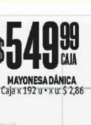 Makro Mayonesa dánica oferta