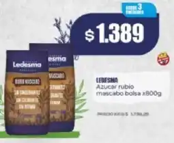 Supermayorista Vital Ledesma azucar rubio mascabo bolsa oferta
