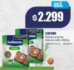 Supermayorista Vital Ledesma edulcorante stevia sob oferta