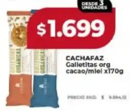 Supermayorista Vital Cachafaz galletitas org cacao/miel oferta