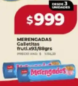 Supermayorista Vital Merengadas galletitas frutl. oferta