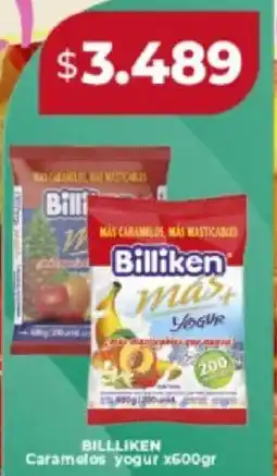 Supermayorista Vital Billliken caramelos yogur oferta