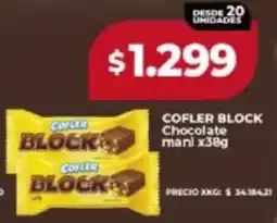 Supermayorista Vital Cofler block chocolate mani oferta