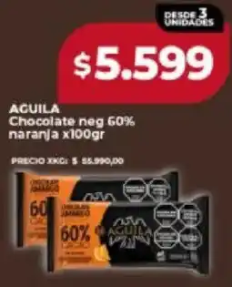 Supermayorista Vital Aguila chocolate neg 60% naranja oferta