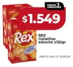 Supermayorista Vital Rex galletitas estuche oferta