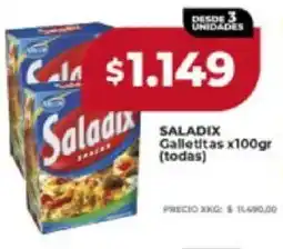Supermayorista Vital Saladix galletitas oferta