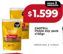 Supermayorista Vital Castell pickle doy pack oferta