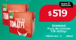 Supermayorista Vital Bonmar pure de tomate t/b oferta