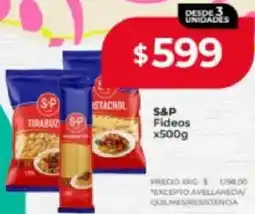 Supermayorista Vital S&P fideos oferta