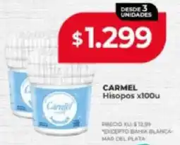 Supermayorista Vital Carmel hisopos oferta