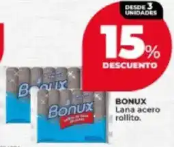 Supermayorista Vital Bonux lana acero rollito. oferta