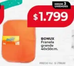 Supermayorista Vital Bonux franela grande oferta