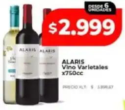 Supermayorista Vital Alaris vino varletales oferta