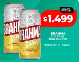 Supermayorista Vital Brahma cerveza lata oferta