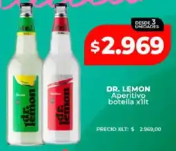 Supermayorista Vital Dr. lemon aperitivo botella oferta