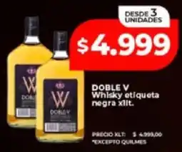 Supermayorista Vital Doble v whisky etiqueta negra oferta
