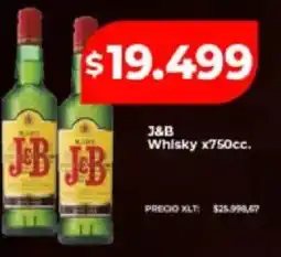 Supermayorista Vital J&B whisky oferta