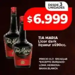 Supermayorista Vital Tia maria licor dark liqueur oferta