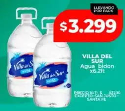 Supermayorista Vital Villa del sur agua bidon oferta