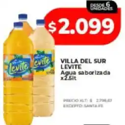 Supermayorista Vital Villa del sur levite agua saborizada oferta