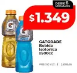 Supermayorista Vital Gatorade bebida isotonica oferta
