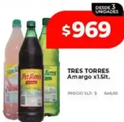 Supermayorista Vital Tres torres amargo oferta