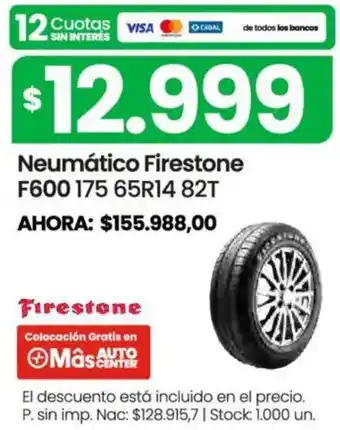 Firestone neumático