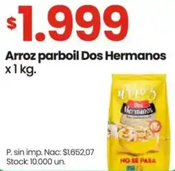 Changomas Arroz parboil dos hermanos oferta