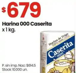 Changomas Caserita harina 000 oferta