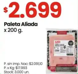 Changomas Aliada paleta oferta