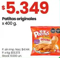 Changomas Patitas originales oferta
