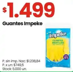 Changomas Impeke guantes oferta