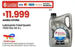 Changomas Total quartz lubricante oferta