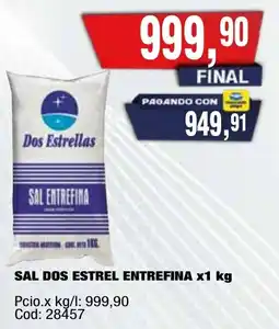 Maxiconsumo Dos estrel sal entrefina oferta