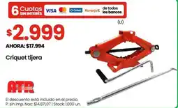 Changomas Art criquet tijera oferta