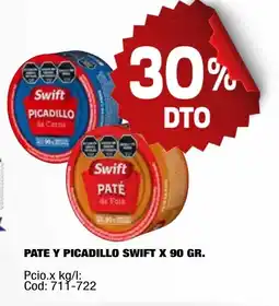 Maxiconsumo Swift pate y picadillo oferta