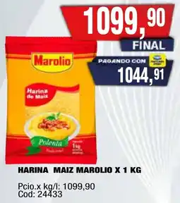 Maxiconsumo Marolio harina maiz oferta