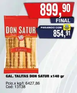 Maxiconsumo Don satur gal. talitas oferta