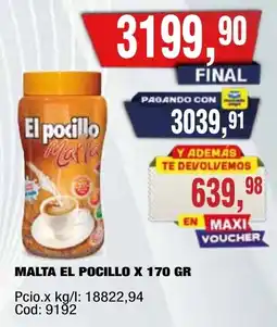 Maxiconsumo El pocillo malta oferta