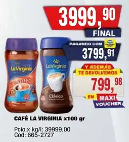 Maxiconsumo La virginia café oferta