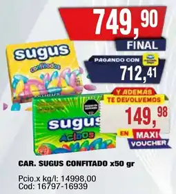Maxiconsumo Sugus car. confitado oferta