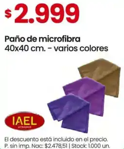 Changomas Iael paño de microfibra oferta