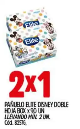 Supermercados Yaguar Elite pañuelo disney doble hoja box oferta